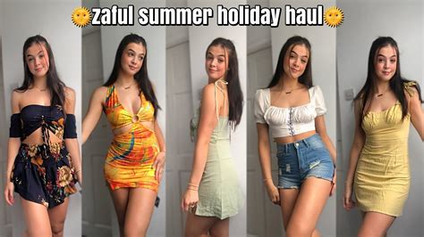huge zaful summer try on haul testing zaful summer clothing 2021 dresses tops and bikinis