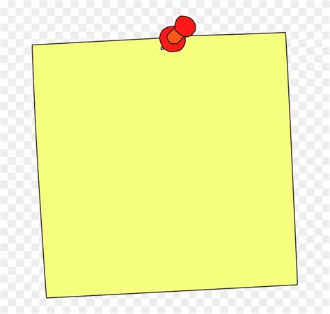 Sticky Note Note Reminder Memo Education Paper Notice Board Pin