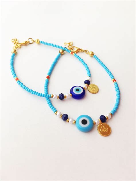 Making Bracelets With Beads Seed Bead Bracelets Seed Beads Evil Eye