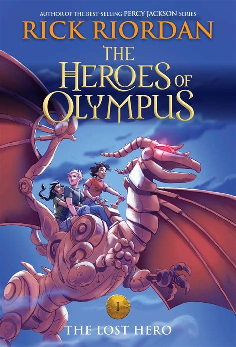 Heroes Of Olympus The Lost Hero Percy Jackson New Cover Linden Tree Books Los Altos CA