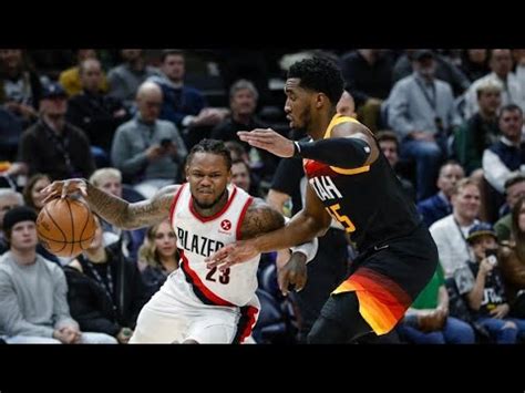 Portland Trail Blazers Vs Utah Jazz Full Game Highlights March