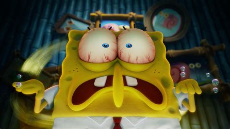 Spongebob Loses Gary In Exclusive The Spongebob Movie Sponge On The