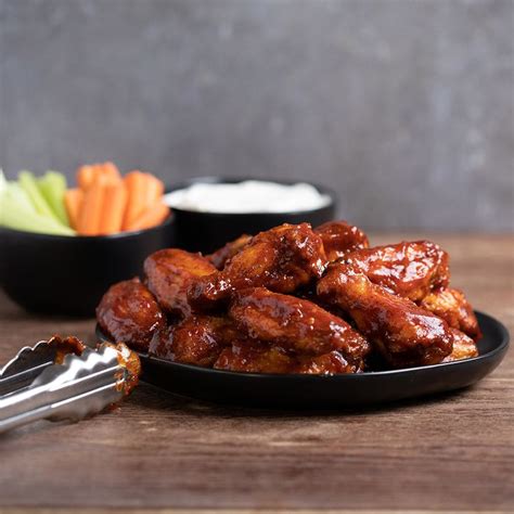 See recipes for bbq asian chicken thighs, asian barbecued shrimp too. Sweet 'n Tangy BBQ Wings | Recipe | Bbq wings recipe, Tangy bbq, Healthy breakfast recipes easy