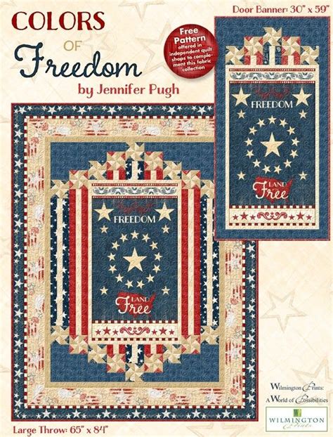 Colors Of Freedom Sell Sheet Projects Patriotic Quilts Quilt Of