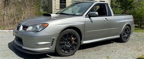 Subaru Impreza Wrx Sti “subarute” Pickup Conversion Is Real And Its