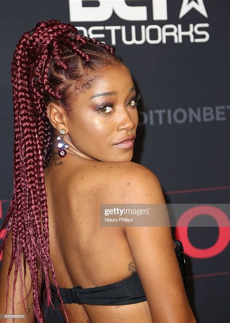 Actress Keke Palmer Arrives At Bets The New Edition Story Premiere