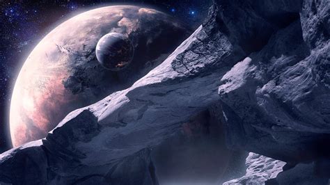 🔥 48 Wallpaper Science Fiction Planet Landscape Wallpapersafari