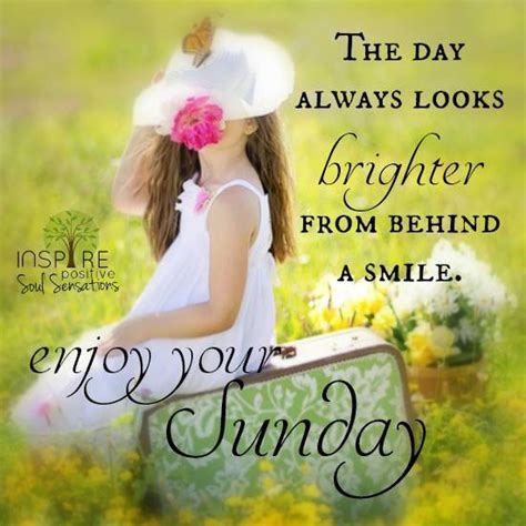Smile Enjoy Your Sunday Pictures Photos And Images For Facebook