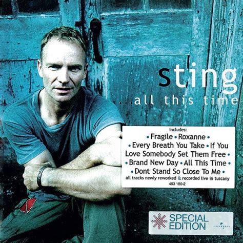 Sting All This Time Live Recording 2001 For Sale Online Ebay