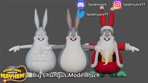 Looney Tunes Wom Big Chungus Model Pack By Ch34turb0 On Deviantart