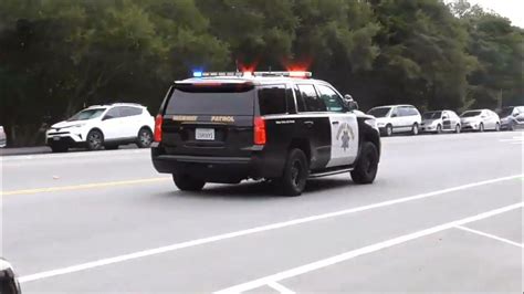 California Highway Patrol Responding Code 3 Dodge Charger Ford