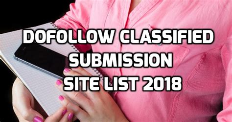 Top Free Dofollow Classified Submission Site List
