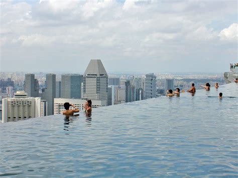 Tour The Sky High Infinity Pool Perched 57 Floors Above Singapore