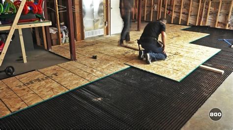How To Install A Basement Subfloor Home Design 3d