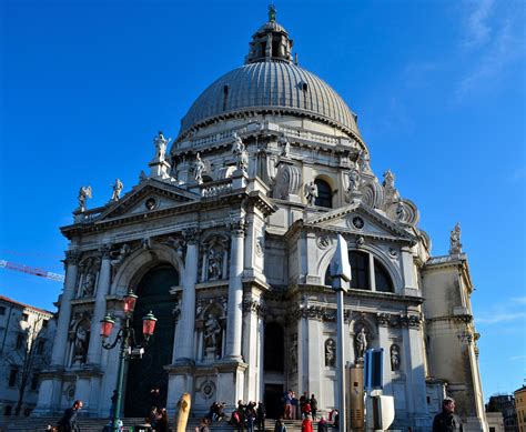 Italian Baroque Architecture Venice Santa Maria Della Salute Begun