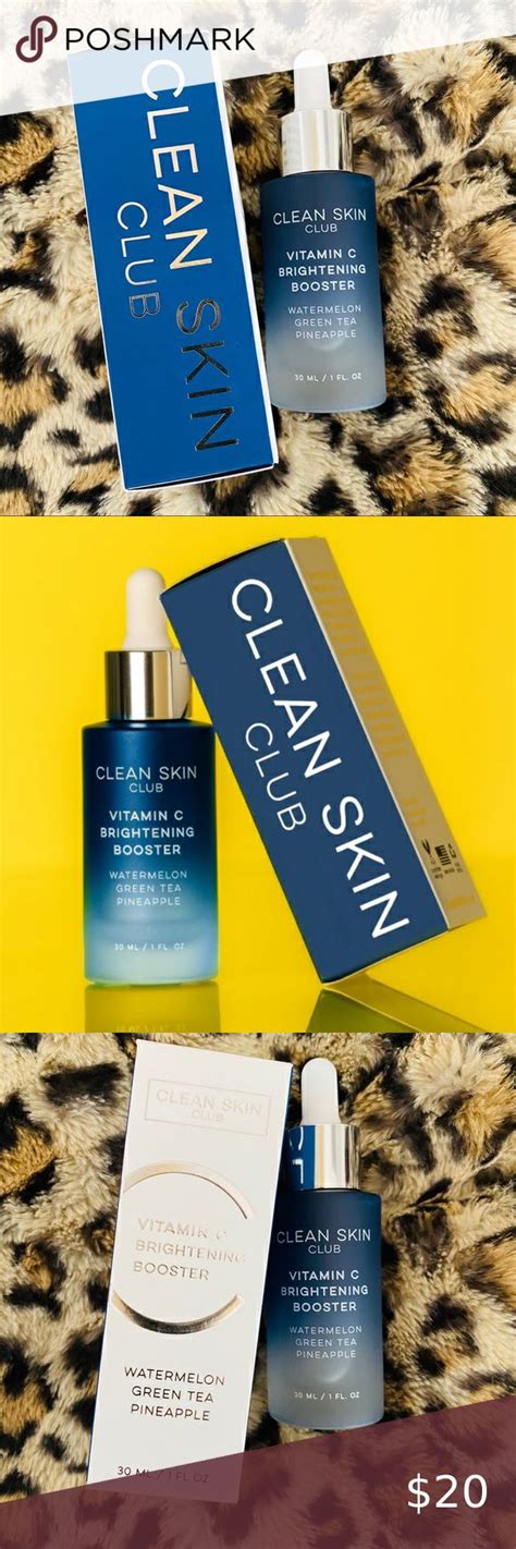 Clean Skin Club Vitamin C Brightening Booster Before And After Wai Tiller