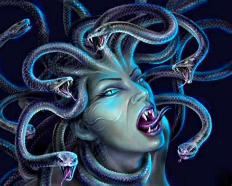 Medusa Fantasy Wallpaper Fanpop