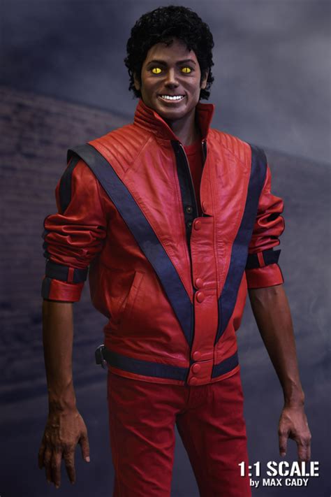 Michael Jackson Thriller Leather Jacket MAX CADY