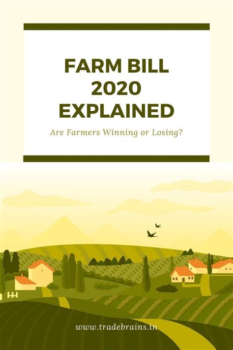 Farm Bill 2020 Explained Are Farmers Winning Or Losing Bills