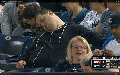 Fan Caught Sleeping During Game Sues Espn Mlb