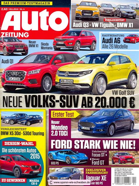 Abo Prämie Testbericht Zeitschrift Abo Auto Zeitung