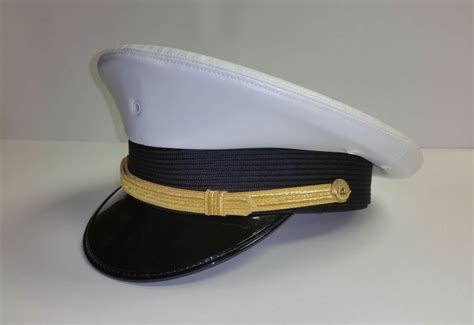 R13wh Class A Dress Cap White Cal Uniforms