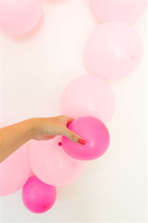 Decorate for Valentine's Day with a Giant Heart-Shaped Balloon Display