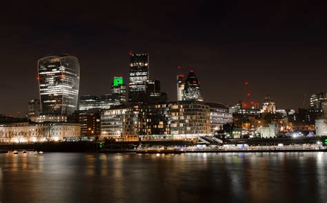 Free Images - london city skyline night