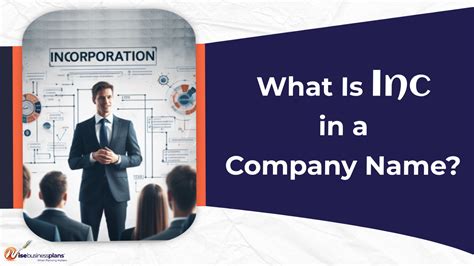 What Does Incorporated Mean In Business Wise Business Plans