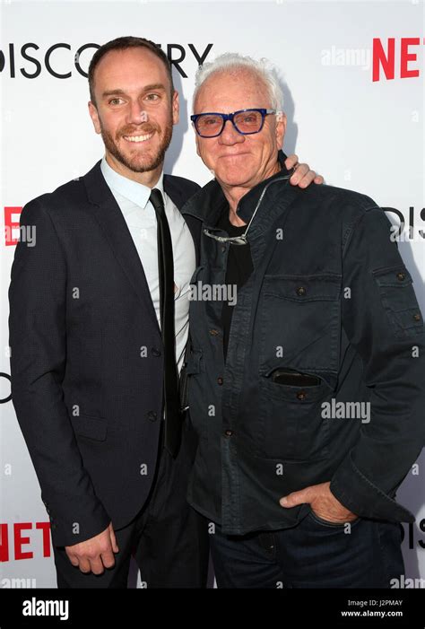 Premiere Of Netflix S The Discovery Arrivals Featuring Charlie Mcdowell Malcolm Mcdowell