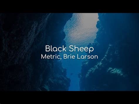 Black Sheep Metric Brie Larson Lyrics YouTube