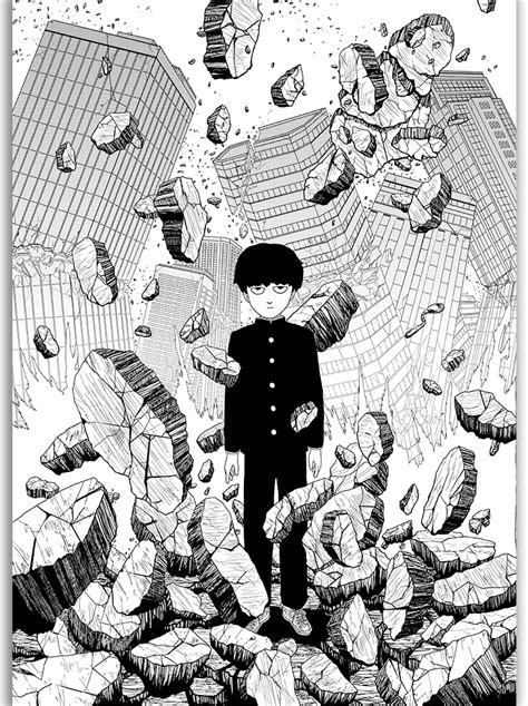 One Punch Man Creators Mob Psycho 100 Manga Gets Tv Anime Haruhichan