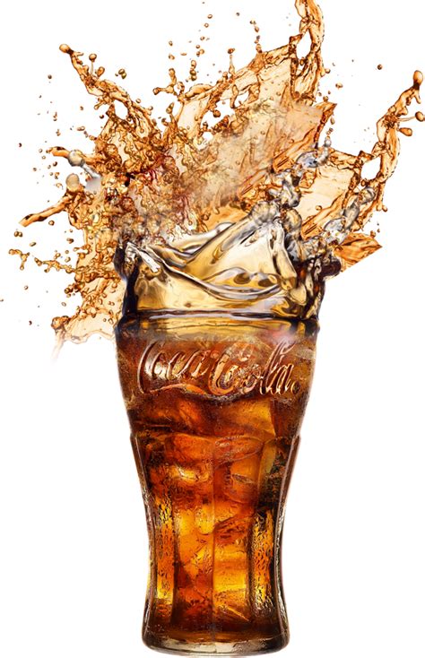 Coca Cola Splash Png Free Transparent Png Download Pngkey