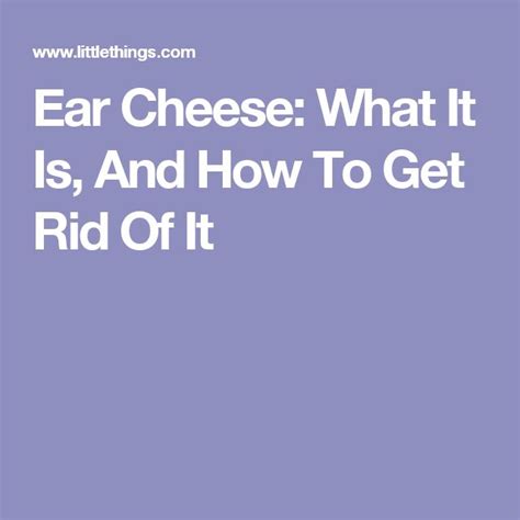 Heres The Reason Why Your Earring Backs Smell Like Stinky Cheese