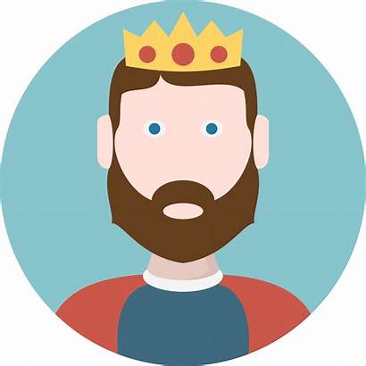 King Head Clipart Svg Creative Icon Tail