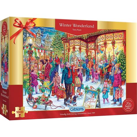Gibsons Winter Wonderland 1000 Piece Puzzle Christmas Limited Edition