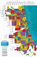 Chicago-Neighborhoods-Map for people visiting the City of Chicago ...