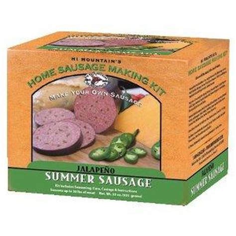Hi Mountain Seasoning Hunters Blend Summer Sausage Kit Fin Feather