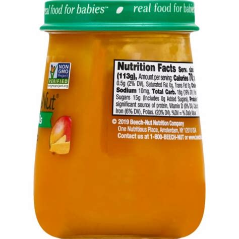 They have natural and organic foods for your baby. QFC - Beech-Nut Naturals Mango Stage 2 Baby Food, 10 ct / 4 oz