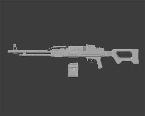 3d File Ukm 2000p Polish Army Machine Gun・3d Printer Design To