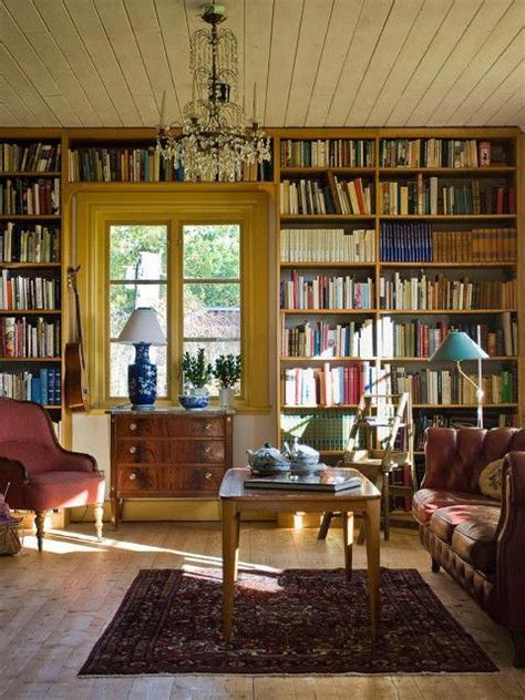 F79y5t Study Library In Swedish Country House Casascampo Home