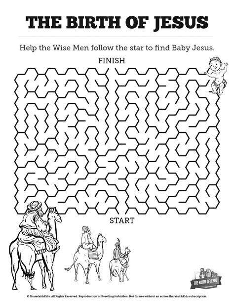 10 Birth Of Jesus Worksheets Coo Worksheets