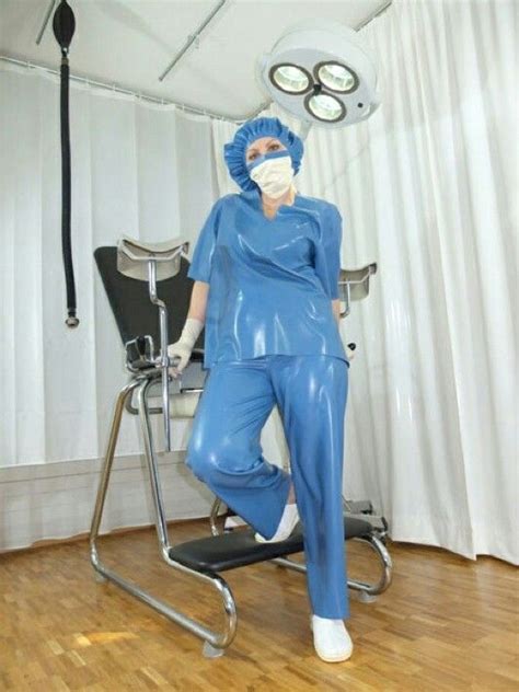 Latex Surgical Nurse Costume Latex Pinterest Latex