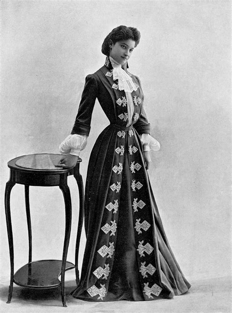 Visiting Dress By Préklin Les Modes June 1902 Photo By Reutlinger Edwardian Era 1901 1920