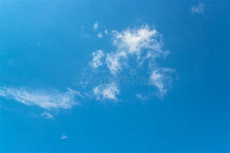 Blue Sky With Small Clouds Stock Image Image Of Blue 32932239