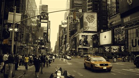 york city street hd wallpaper pixelstalknet