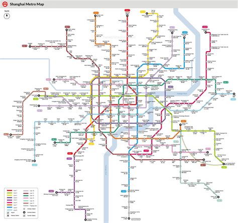 Shanghai Metro Map Life China