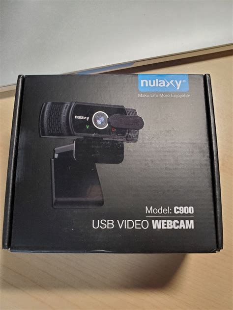 Life Is Travel Nulaxy C900 Webcam With Microphone And Privacy Cover