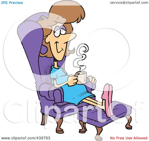 Royalty Free Rf Clip Art Illustration Of A Cartoon Pregnant Woman