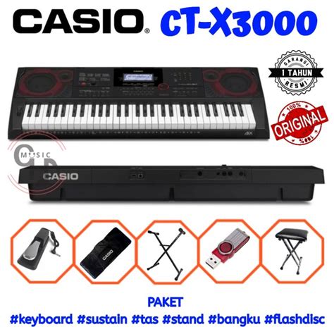 Jual Casio Ctx Ct X Ctx Keyboard Shopee Indonesia